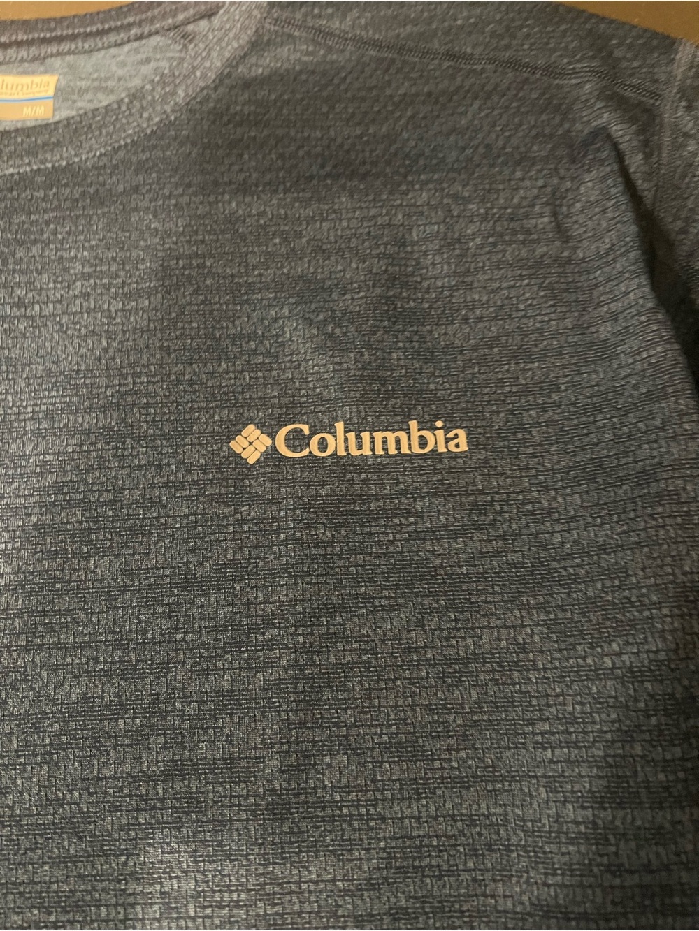 Columbia Omni-Freeze Men’s M Long Sleeve Performance Shirt Blue Running Outdoor - Picture 9 of 9